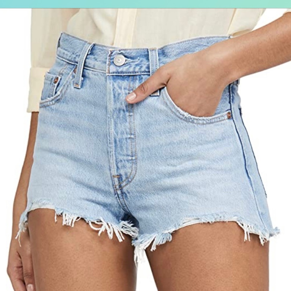 Levi’s Women’s Premium 501 Original Shorts Size 25
